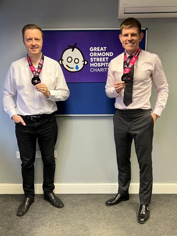 Team Burnetts run London Marathon 2022  